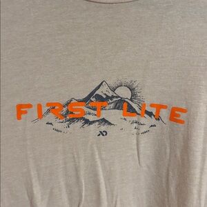 First Lite Logo Print Tee